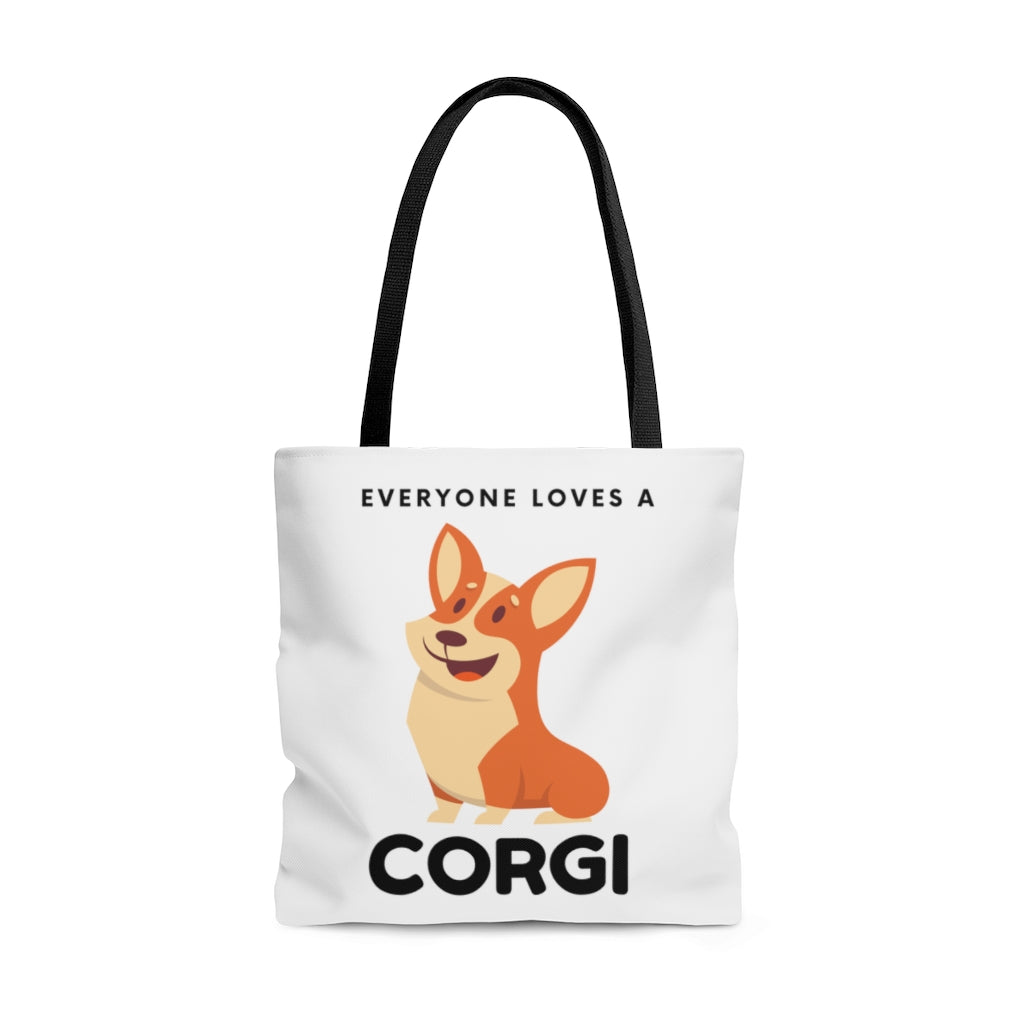 'Everyone Loves A Corgi' Tote Bag