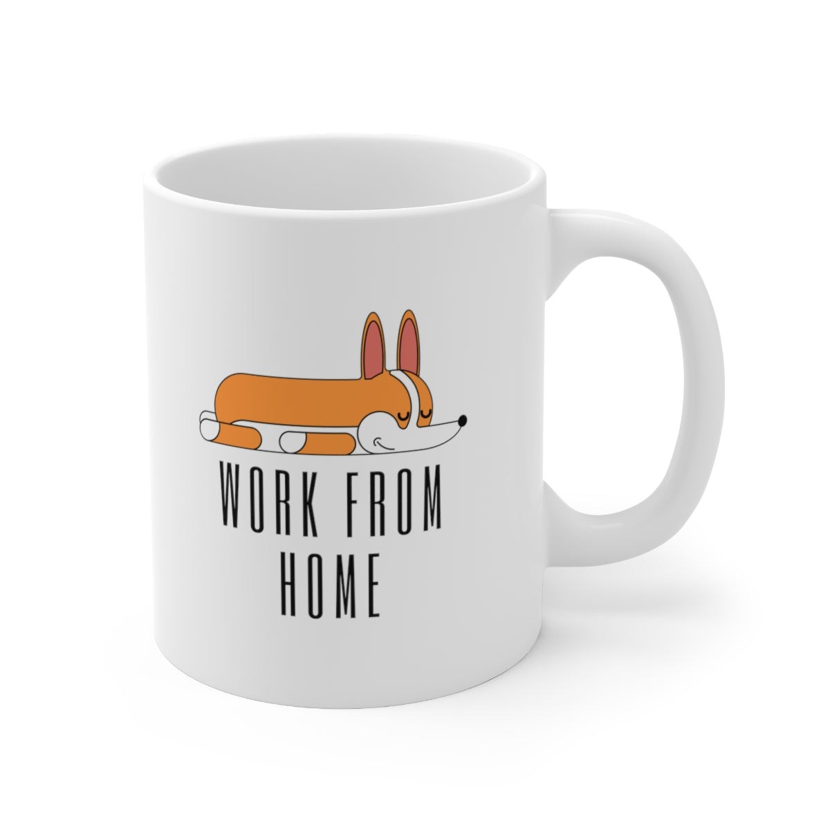 'Work From Home' Ceramic Mug 11oz