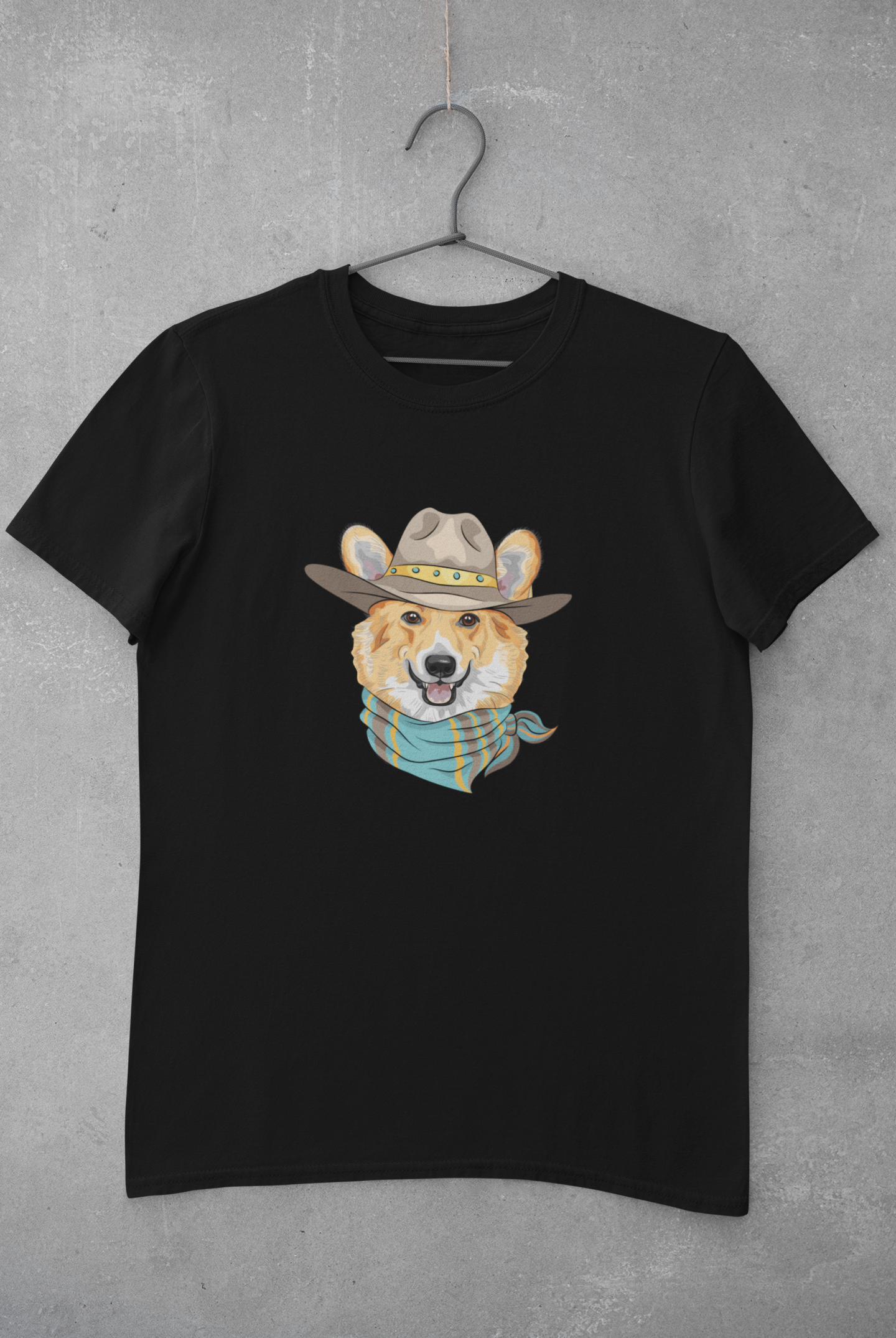 'Howdy Corgi' Short-Sleeve Unisex T-Shirt