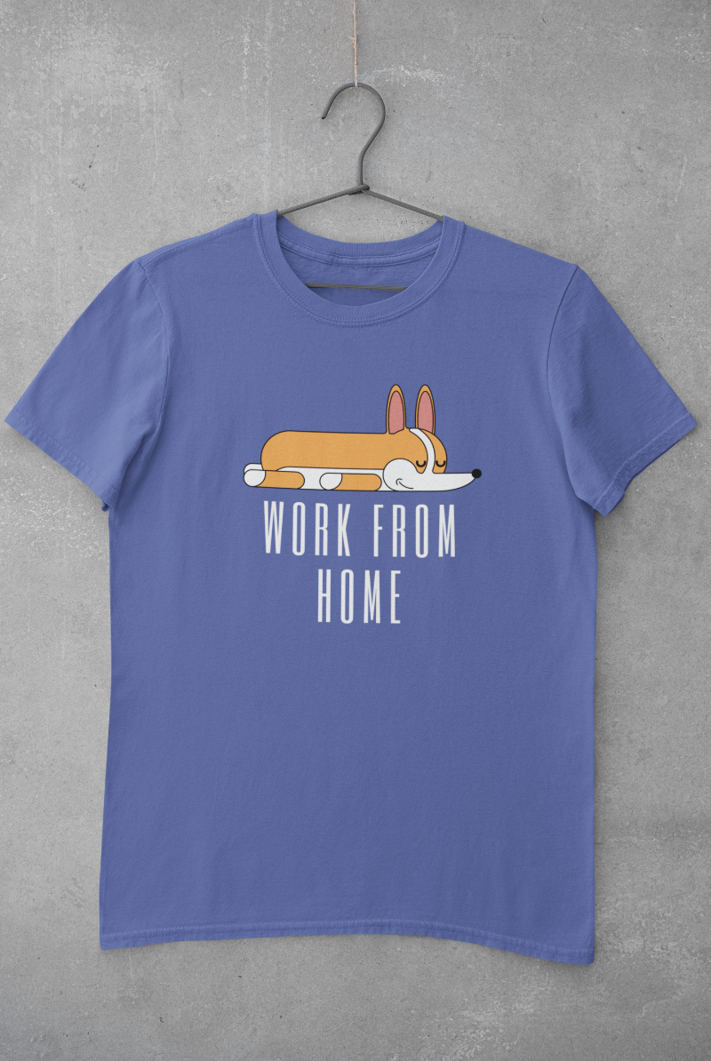 'Work From Home' Unisex Jersey Short Sleeve T-Shirt
