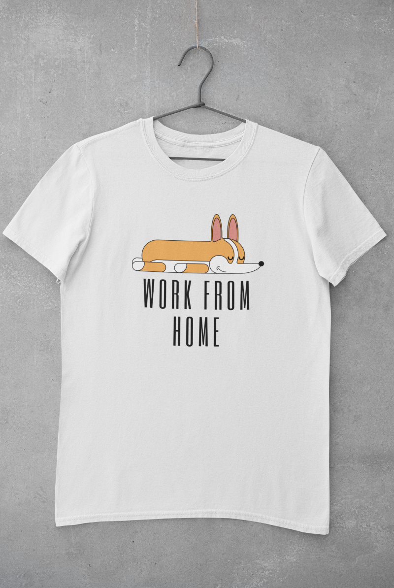 'Work From Home' Unisex Jersey Short Sleeve T-Shirt