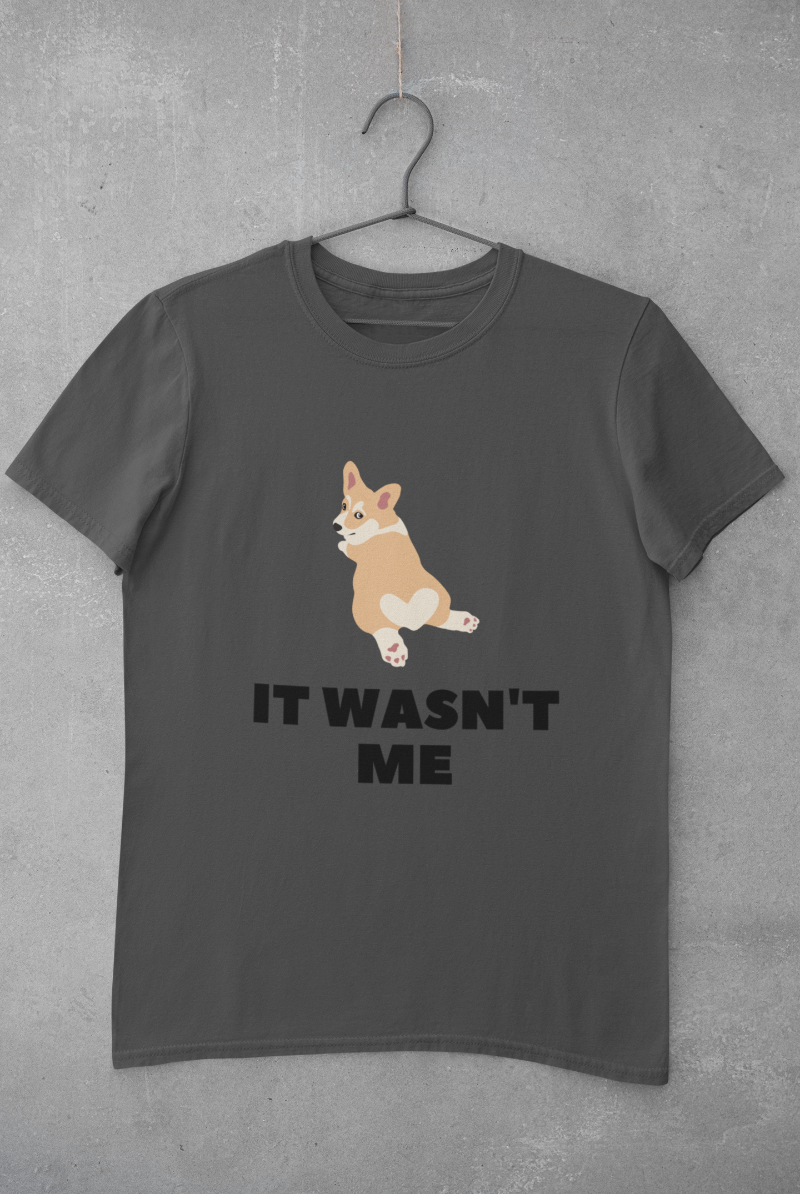 'It Wasn't Me' Unisex Jersey Short Sleeve T-Shirt