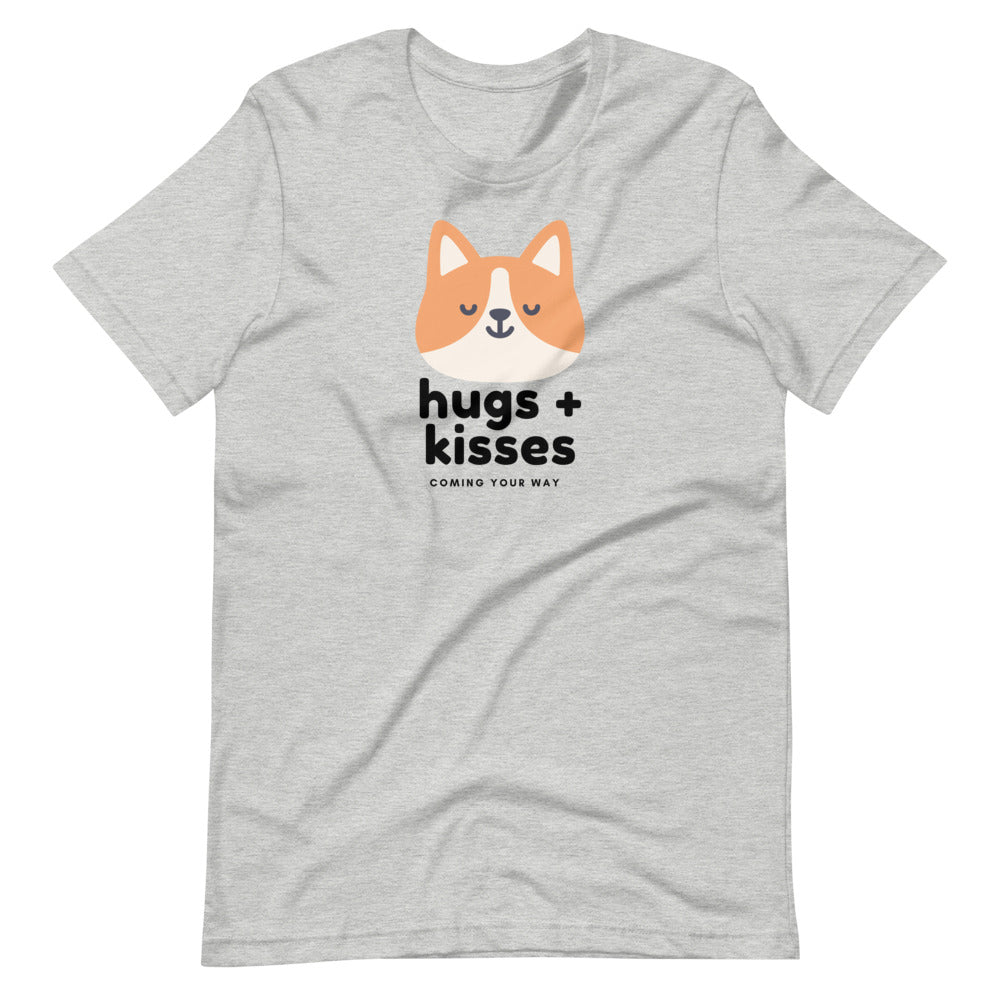 'Hugs + Kisses' Short-Sleeve Unisex T-Shirt
