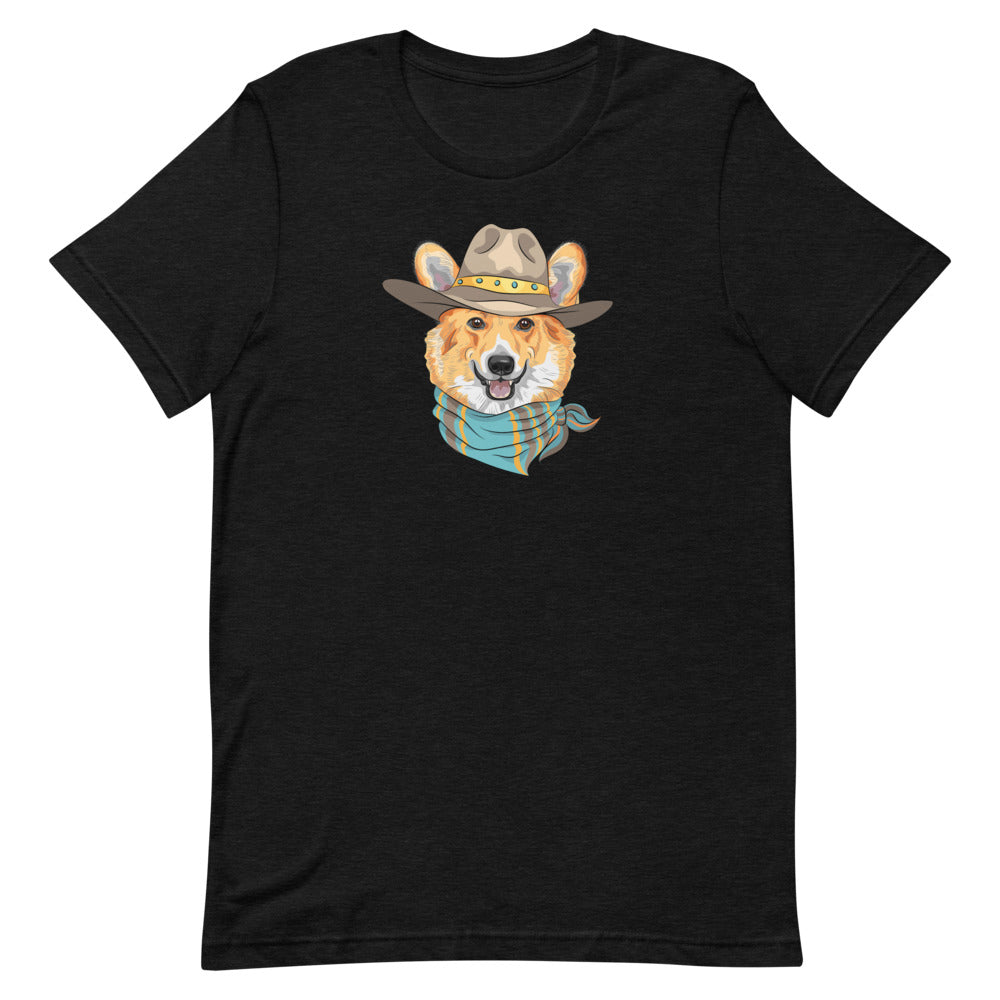 'Howdy Corgi' Short-Sleeve Unisex T-Shirt