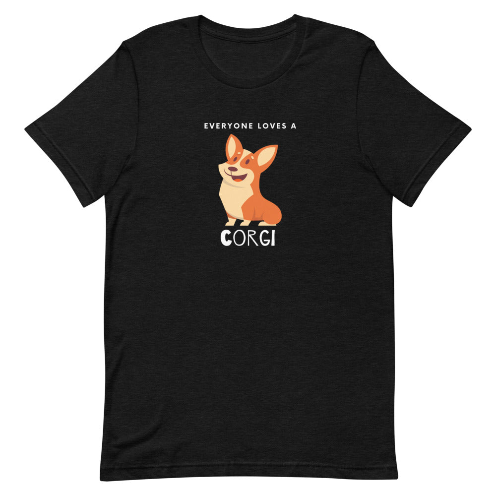 'Everyone Loves A Corgi' Short-Sleeve Unisex T-Shirt
