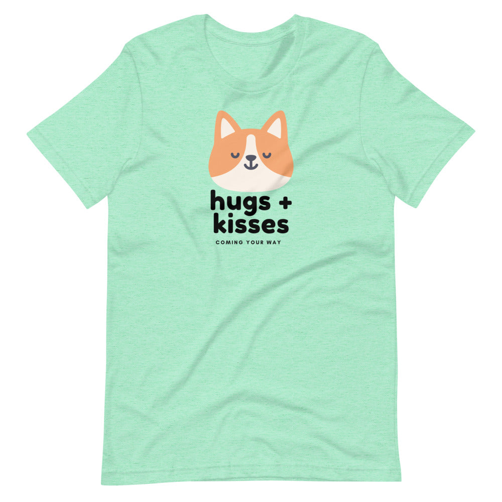'Hugs + Kisses' Short-Sleeve Unisex T-Shirt
