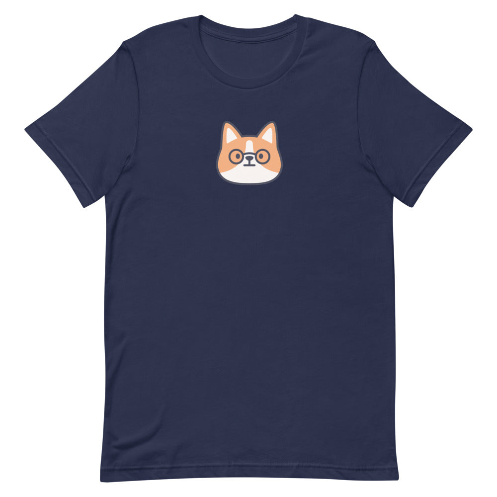 'Nerdy Corgi' Short-Sleeve Unisex T-Shirt