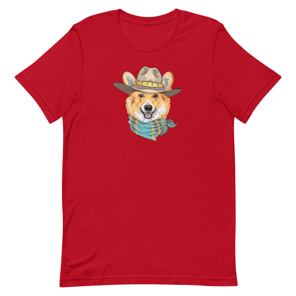 'Howdy Corgi' Short-Sleeve Unisex T-Shirt