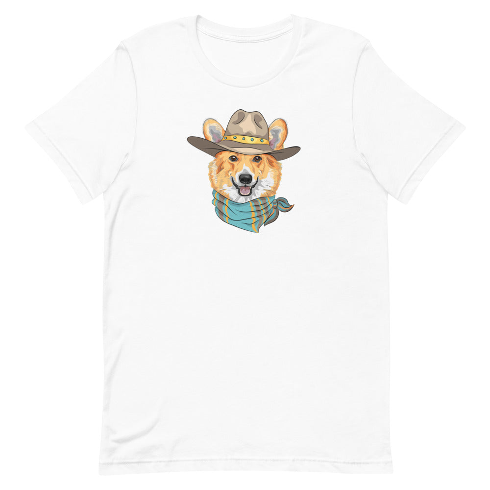 'Howdy Corgi' Short-Sleeve Unisex T-Shirt