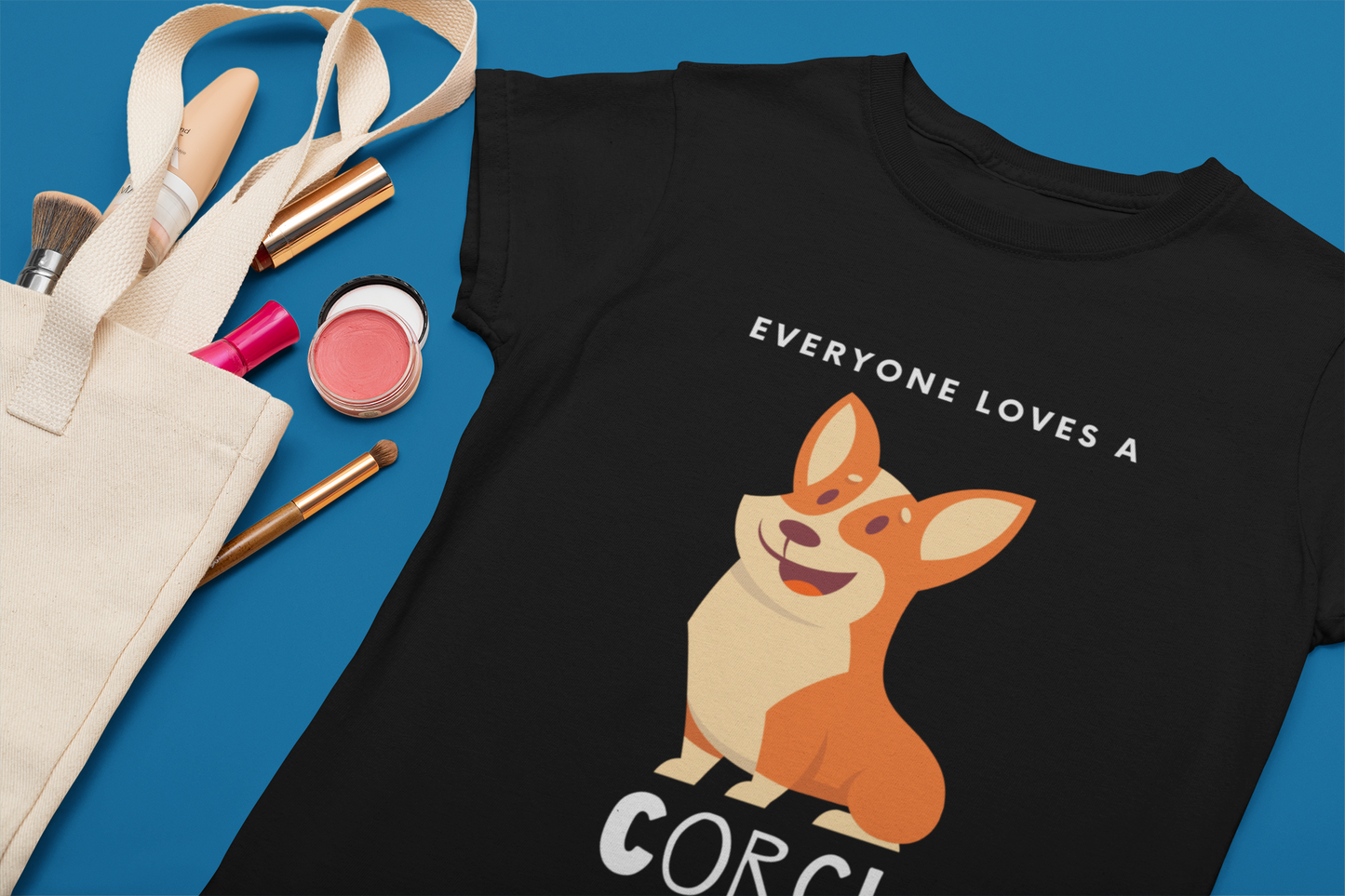 'Everyone Loves A Corgi' Short-Sleeve Unisex T-Shirt