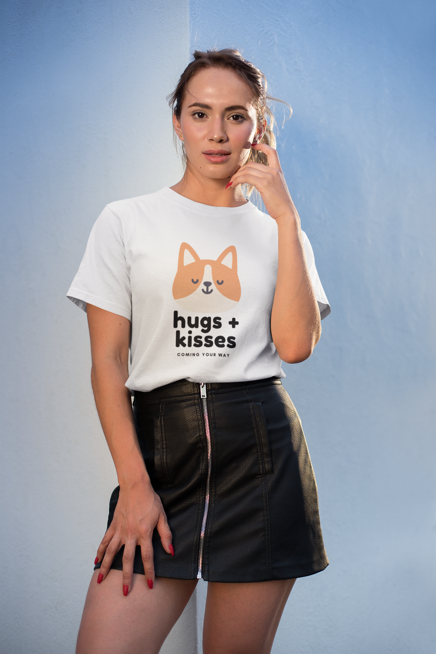 'Hugs + Kisses' Short-Sleeve Unisex T-Shirt