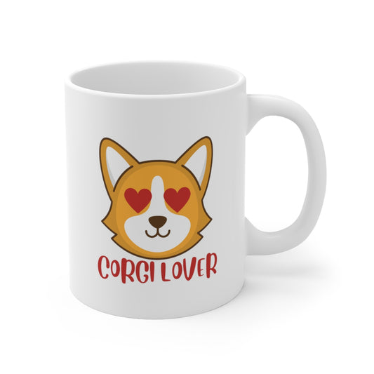 'Corgi Lover' Ceramic Mug 11oz