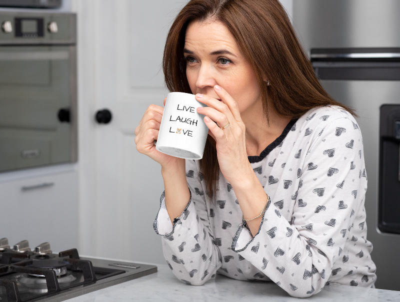 'Live Laugh Love' Ceramic Mug 11oz