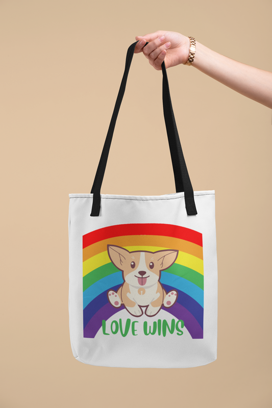 'Love Wins' Tote Bag