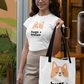 'Hugs + Kisses' Tote Bag
