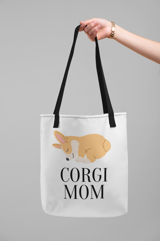 'Corgi Mom' Tote Bag