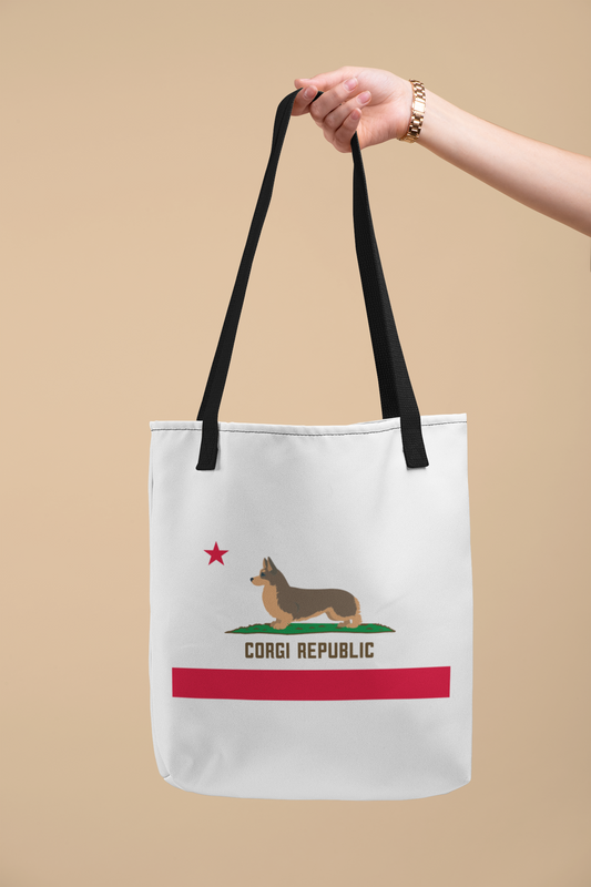 'Corgi Republic' Tote Bag