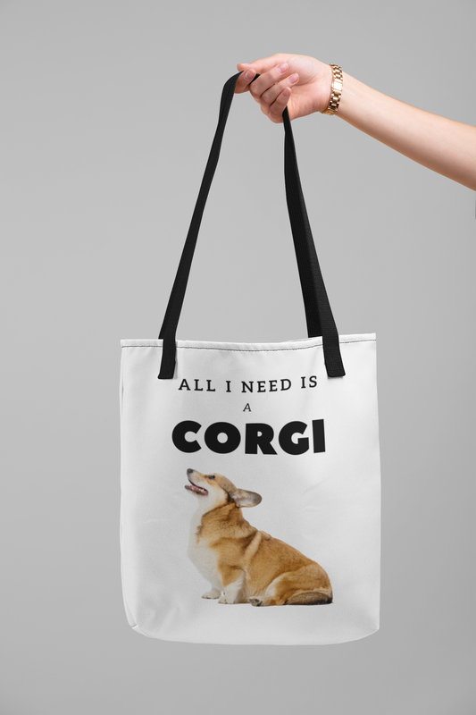 'All I Need Is A Corgi' Tote Bag