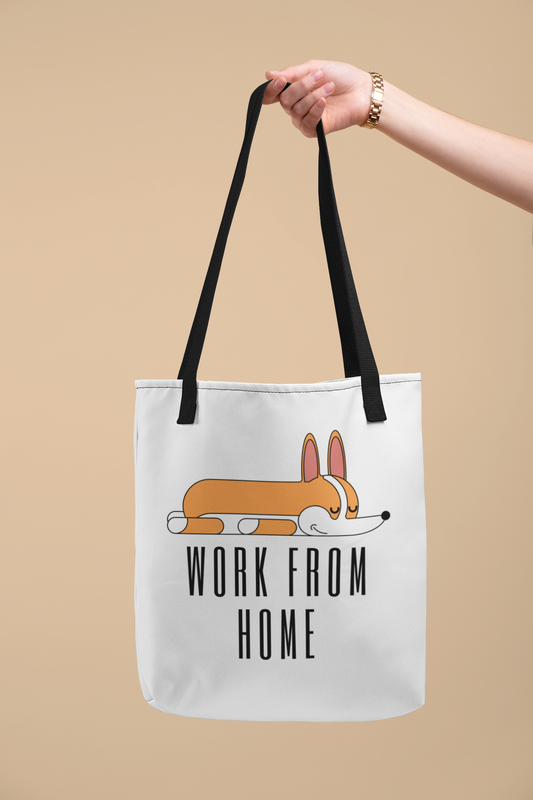 'Work From Home' Tote Bag