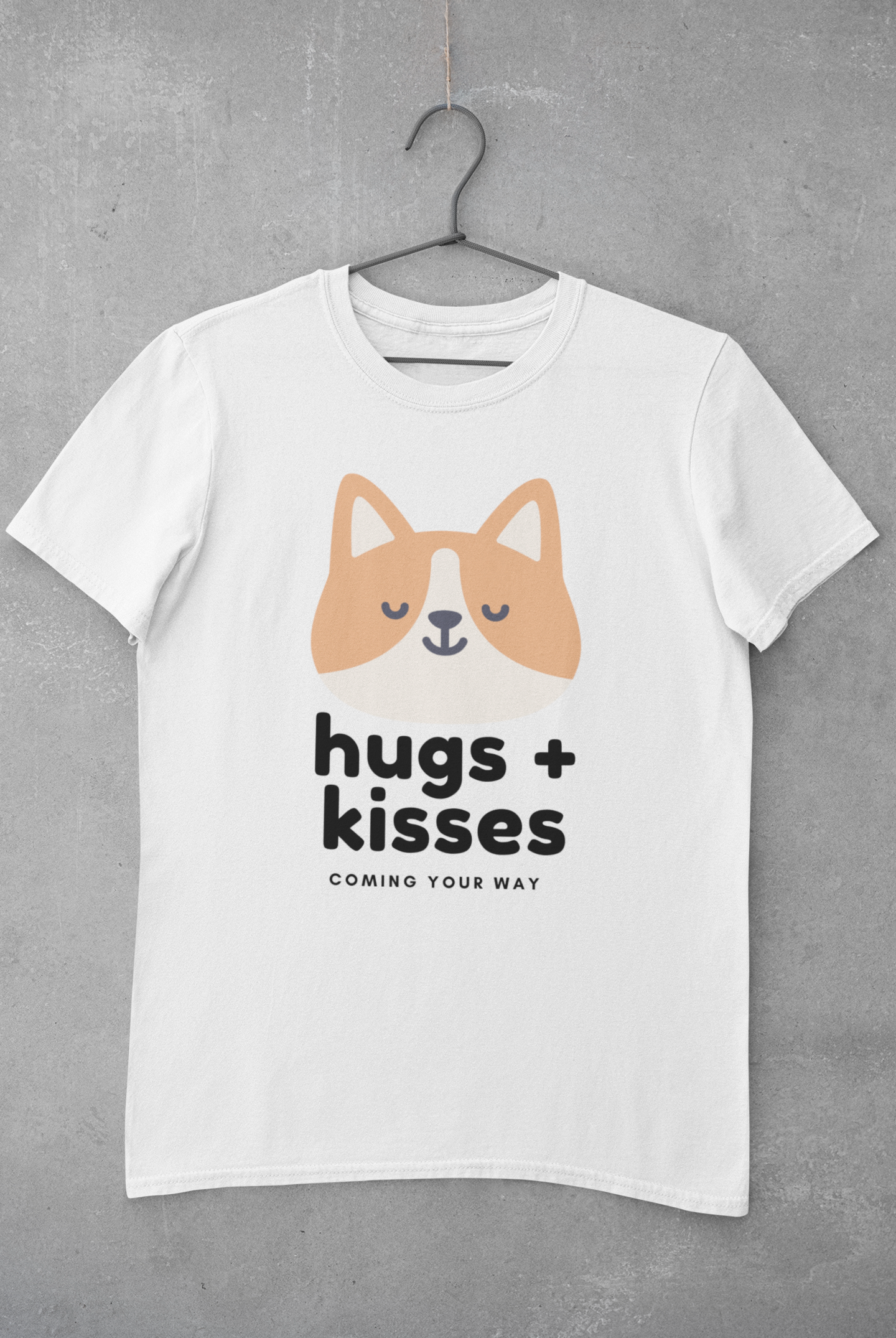 'Hugs + Kisses' Short-Sleeve Unisex T-Shirt