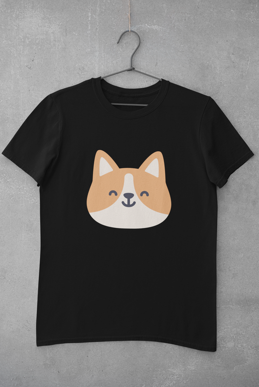 'Happy Corgi' Short-Sleeve Unisex T-Shirt