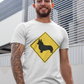 'Corgi Crossing' Unisex Jersey Short Sleeve T-Shirt