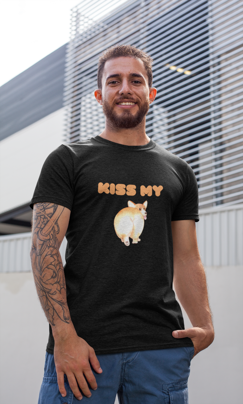 'Kiss My....' Unisex Jersey Short Sleeve T-Shirt