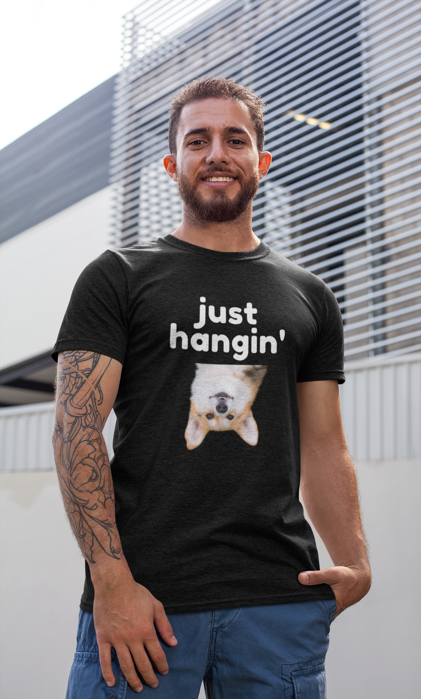 'Just Hangin' Short-Sleeve Unisex T-Shirt