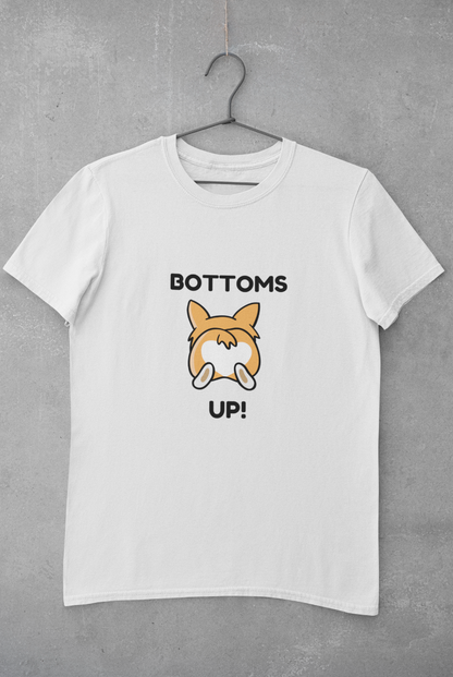 'Bottoms Up!' Unisex Jersey Short Sleeve T-Shirt