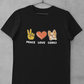 'Peace, Love, Corgi' Unisex Jersey Short Sleeve T-Shirt