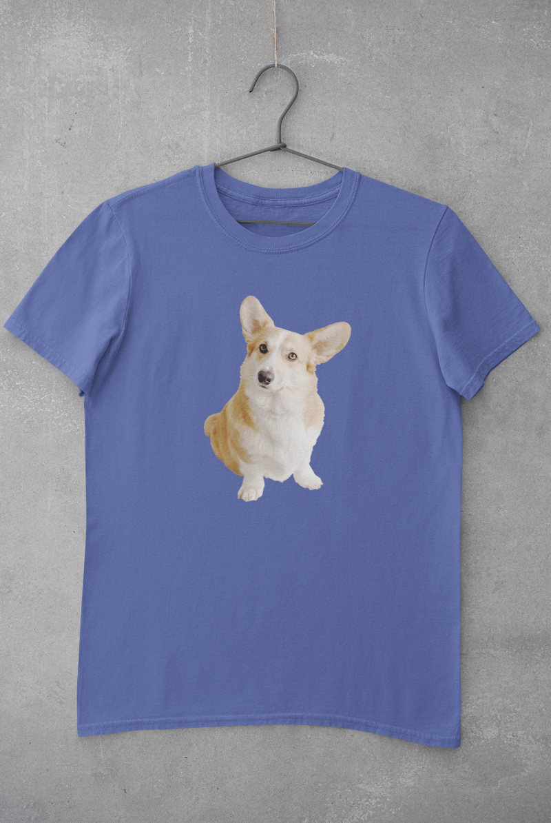 [RADINEO]★25SS★HAPPY WELSH CORGI SHORT SLEEVE T-SHIRT MUSINSA | RADINEO Happy Welsh Corgi Short Sleeve T-Shirt White