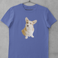 'Curious Corgi' Unisex Jersey Short Sleeve T-Shirt