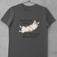 'Working Hard or Hardly Working? Corgi' Unisex Jersey Short Sleeve T-Shirt