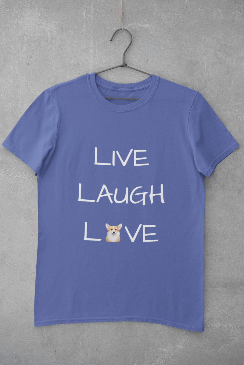 'Live Laugh Love' Unisex Jersey Short Sleeves T-Shirt
