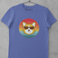 'Sunrise Retro Corgi' Unisex Jersey Short Sleeve T-Shirt