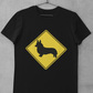 'Corgi Crossing' Unisex Jersey Short Sleeve T-Shirt