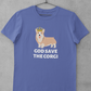 'God Save The Corgi' Unisex Jersey Short Sleeve T-Shirt