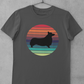 'Colorful Retro Corgi' Unisex Jersey Short Sleeve T-Shirt