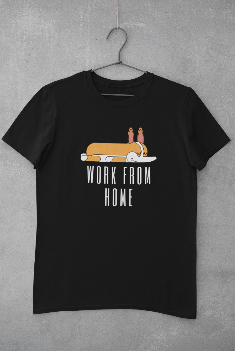 'Work From Home' Unisex Jersey Short Sleeve T-Shirt