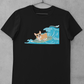 'Surfer Corgi' Unisex Jersey Short Sleeve T-Shirt