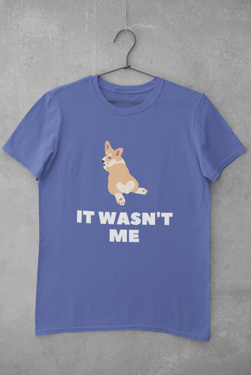 'It Wasn't Me' Unisex Jersey Short Sleeve T-Shirt