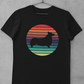 'Colorful Retro Corgi' Unisex Jersey Short Sleeve T-Shirt
