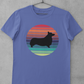 'Colorful Retro Corgi' Unisex Jersey Short Sleeve T-Shirt