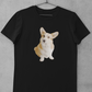 'Curious Corgi' Unisex Jersey Short Sleeve T-Shirt