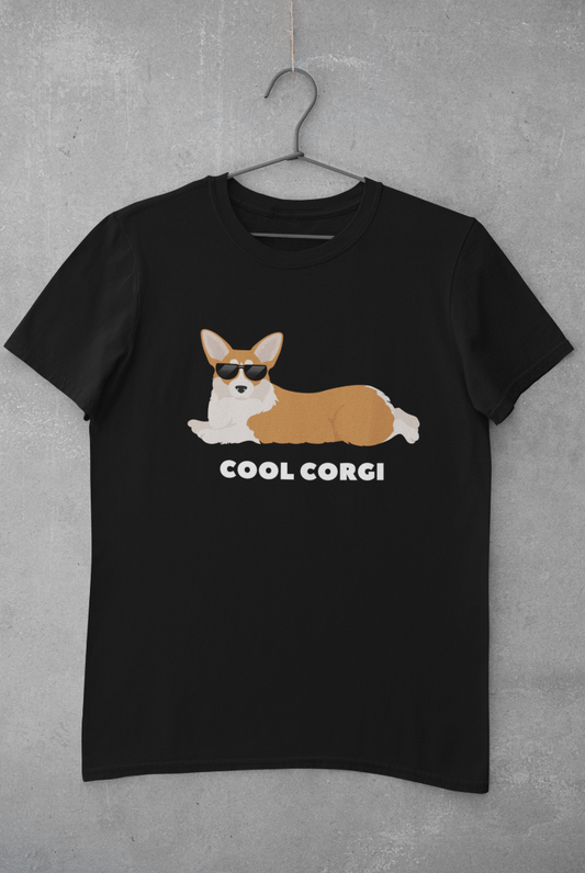 'Cool Corgi' Unisex Jersey Short Sleeve T-Shirt