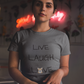 'Live Laugh Love' Unisex Jersey Short Sleeves T-Shirt