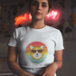 'Sunrise Retro Corgi' Unisex Jersey Short Sleeve T-Shirt