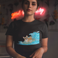 'Surfer Corgi' Unisex Jersey Short Sleeve T-Shirt