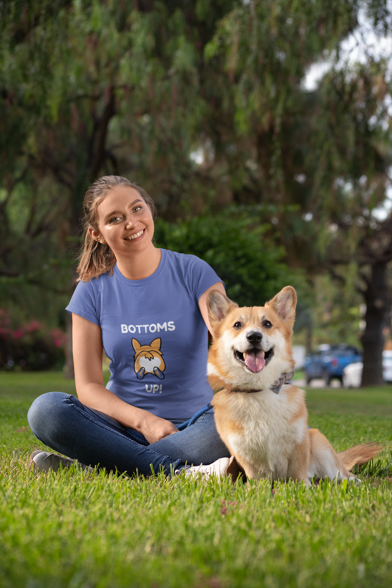 'Bottoms Up!' Unisex Jersey Short Sleeve T-Shirt