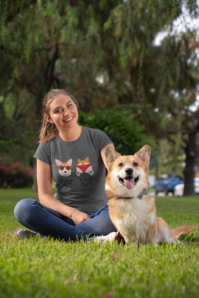 'Sun's Out, Buns Out' Unisex Jersey Short Sleeve T-Shirt